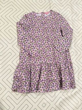Bisby Purple Floral Longsleeve Dress